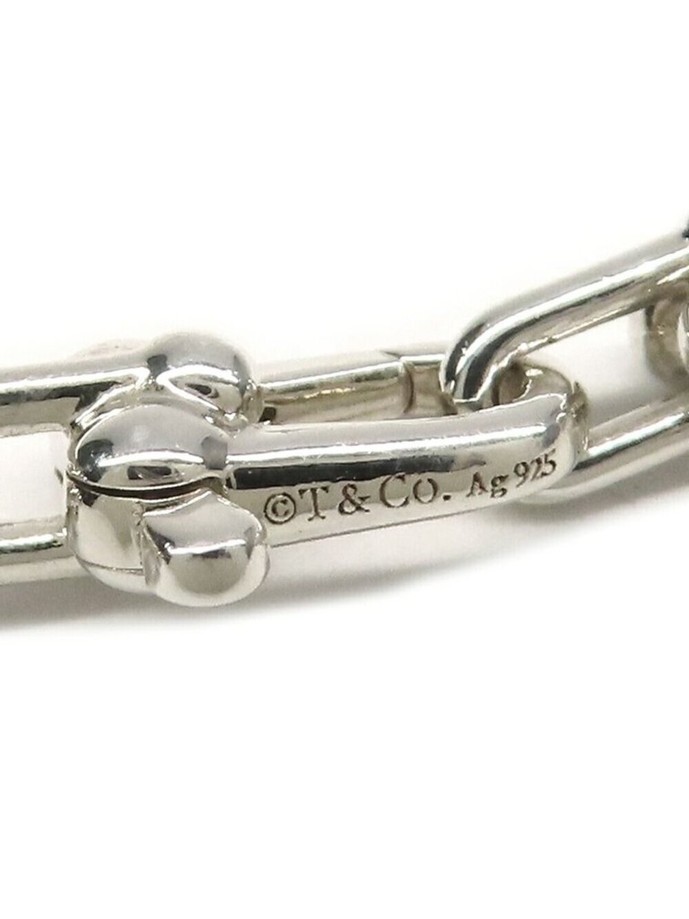 Tiffany & Co Bracelet Micro Link Silver Washed View 6